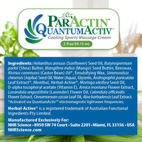 ParActin® QuantumActiv™ Cooling Sports Massage Cream