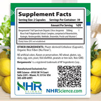 Bergamonte® - Full Spectrum Citrus Bergamot Extract for Heart & Cardiovascular Health