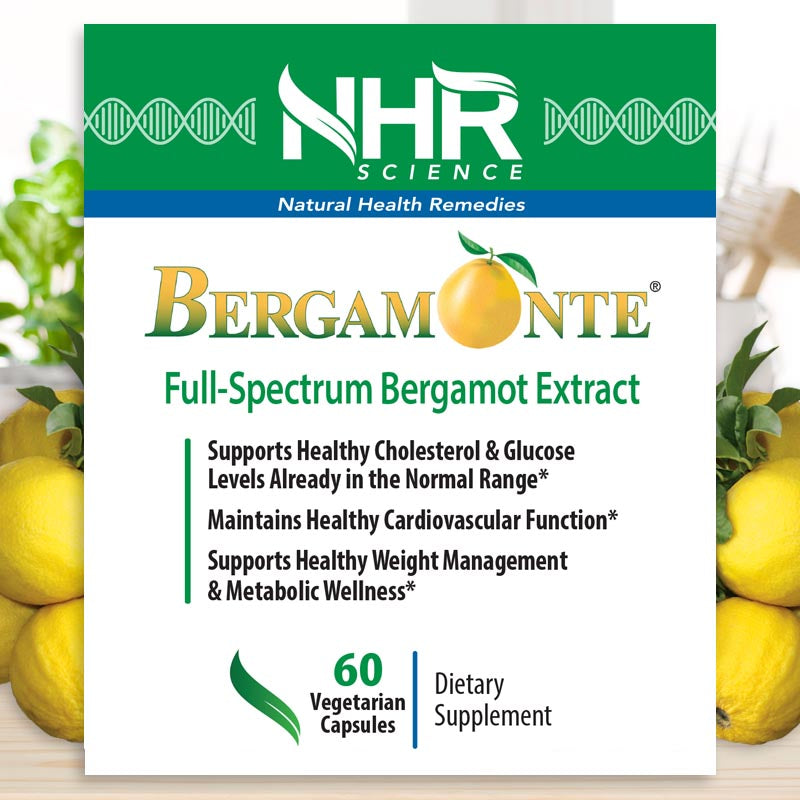 Bergamonte® - Full Spectrum Citrus Bergamot Extract for Heart & Cardiovascular Health
